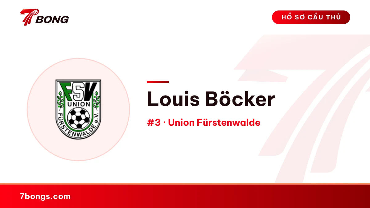 Louis Böcker — Union Fürstenwalde