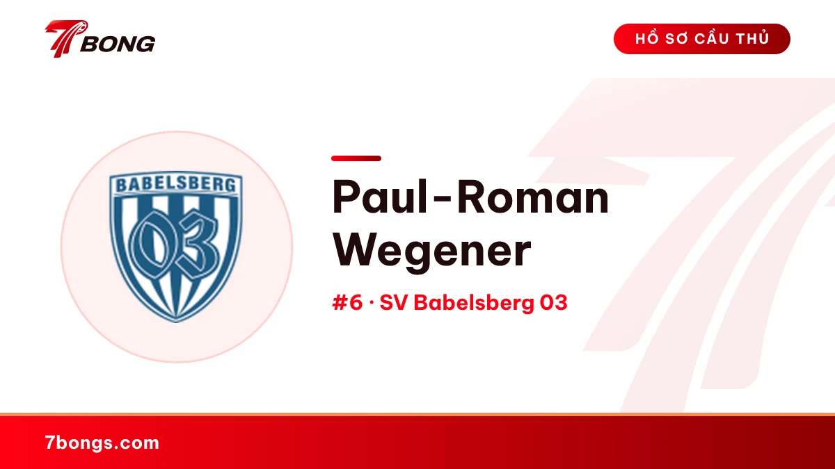 Paul-Roman Wegener — SV Babelsberg 03