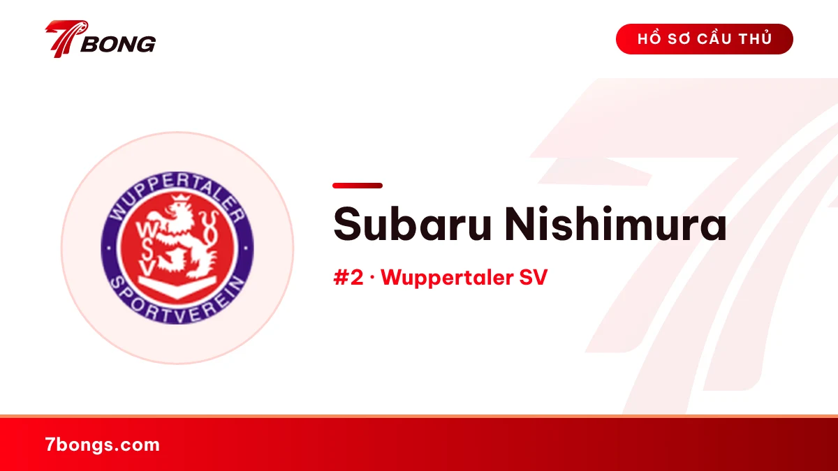 Subaru Nishimura — Wuppertaler SV