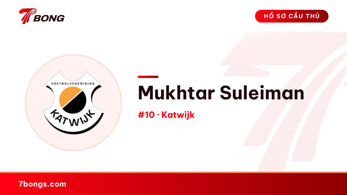 Mukhtar Suleiman — Katwijk
