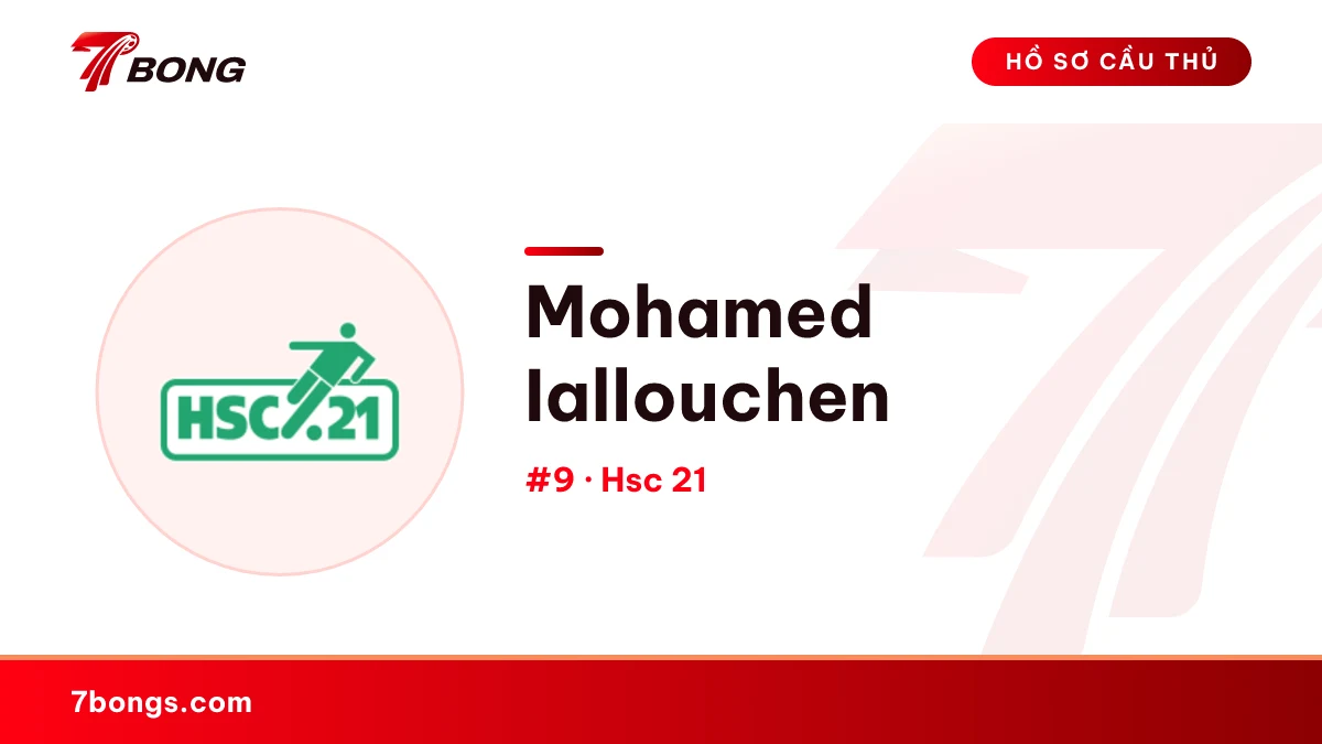 Mohamed Iallouchen — Hsc 21