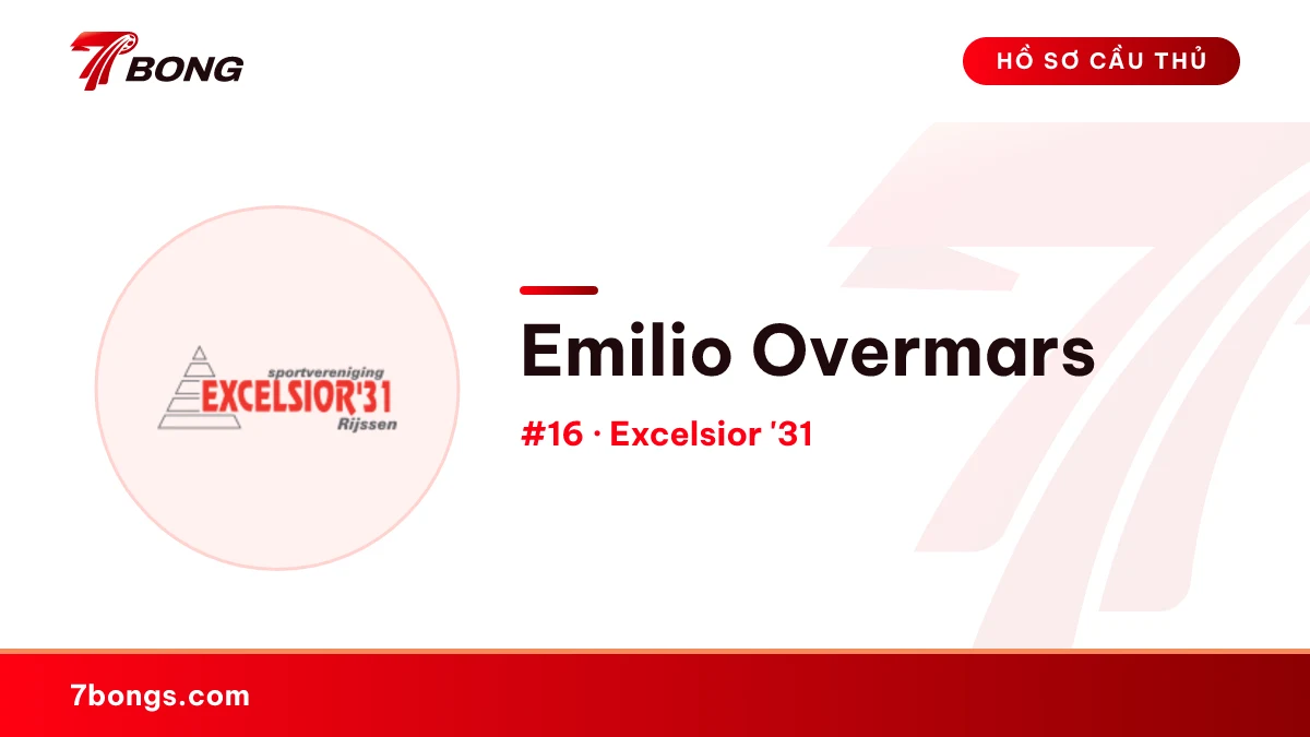 Emilio Overmars — Excelsior '31