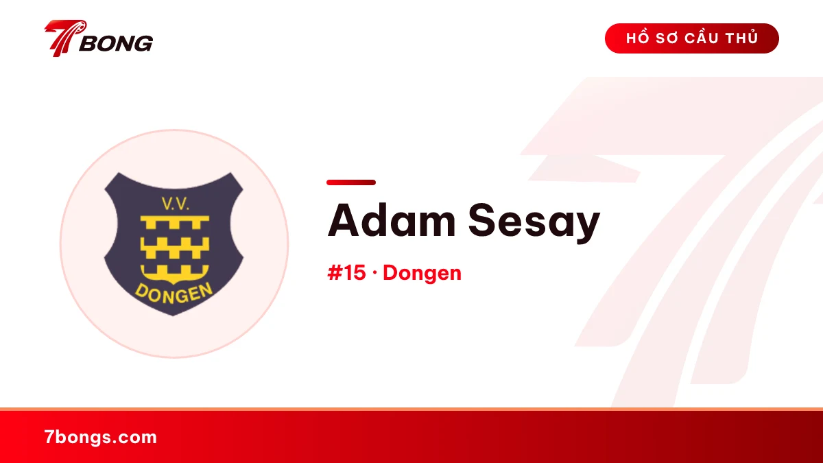 Adam Sesay — Dongen
