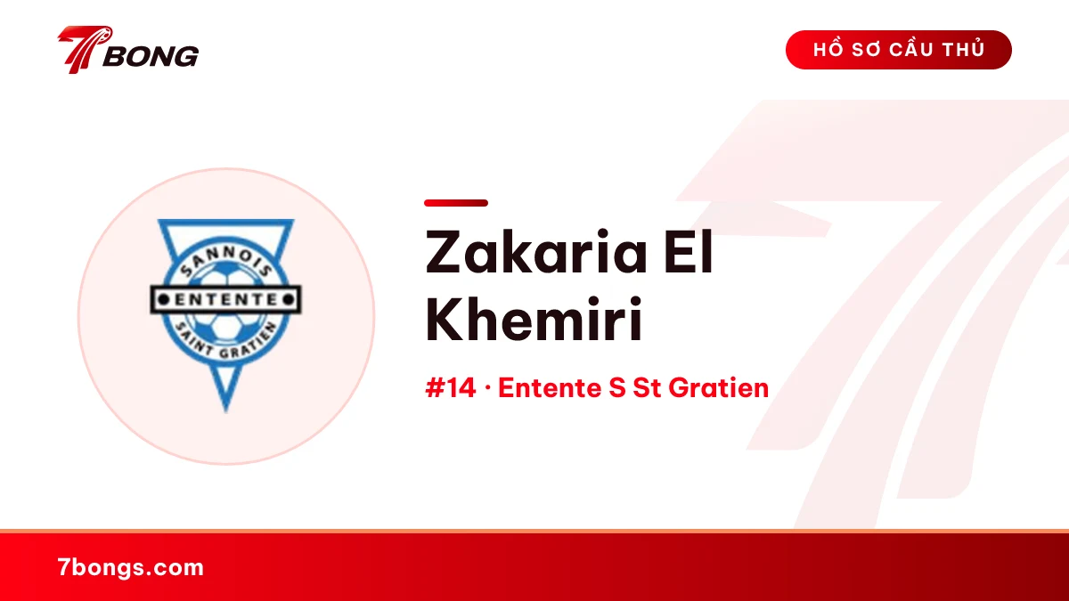 Zakaria El Khemiri — Entente S St Gratien