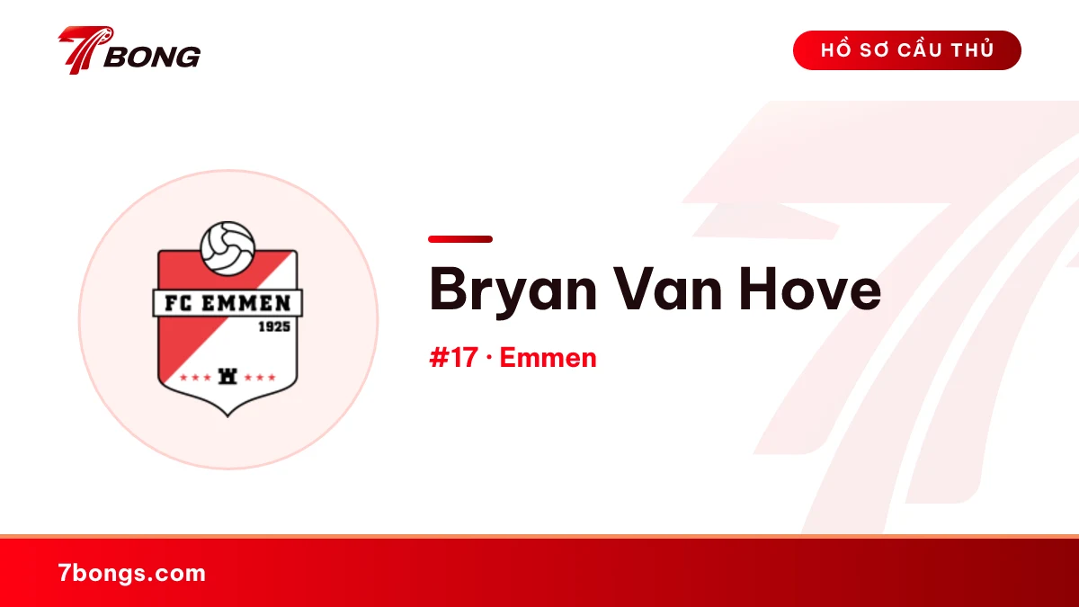 Bryan Van Hove — Emmen
