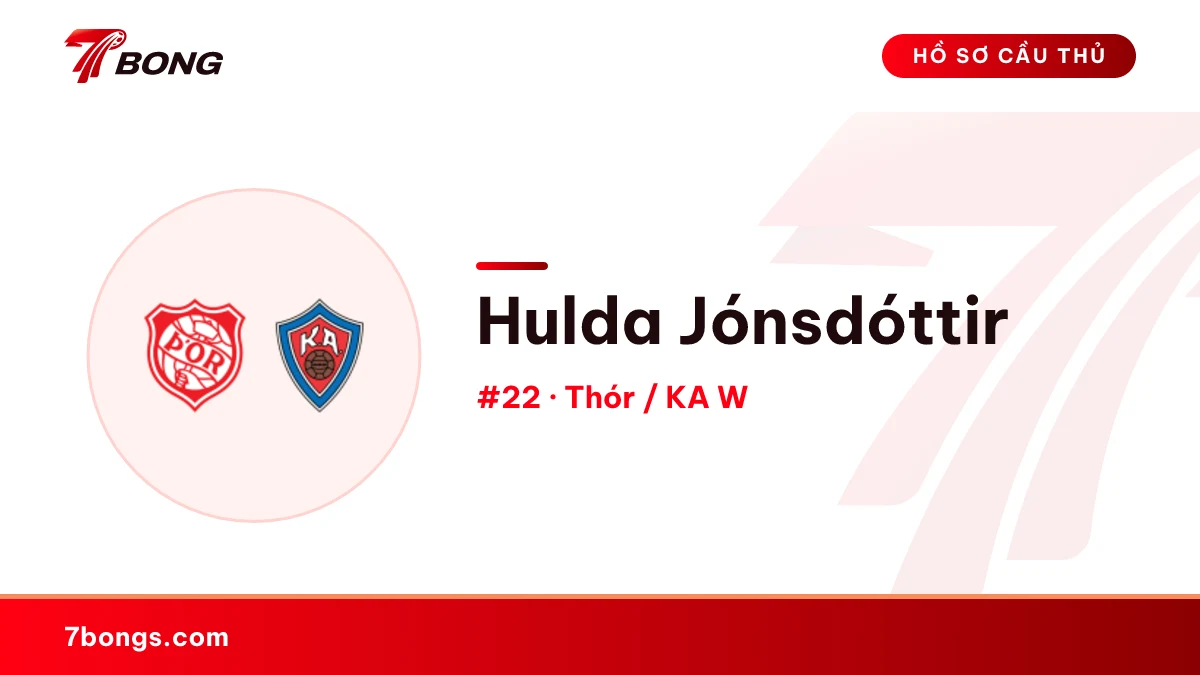 Hulda Jónsdóttir — Thór / KA W
