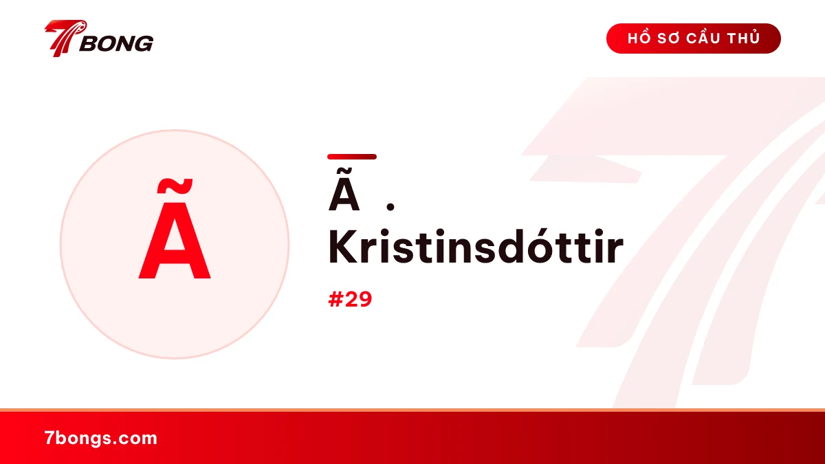 Ã. Kristinsdóttir