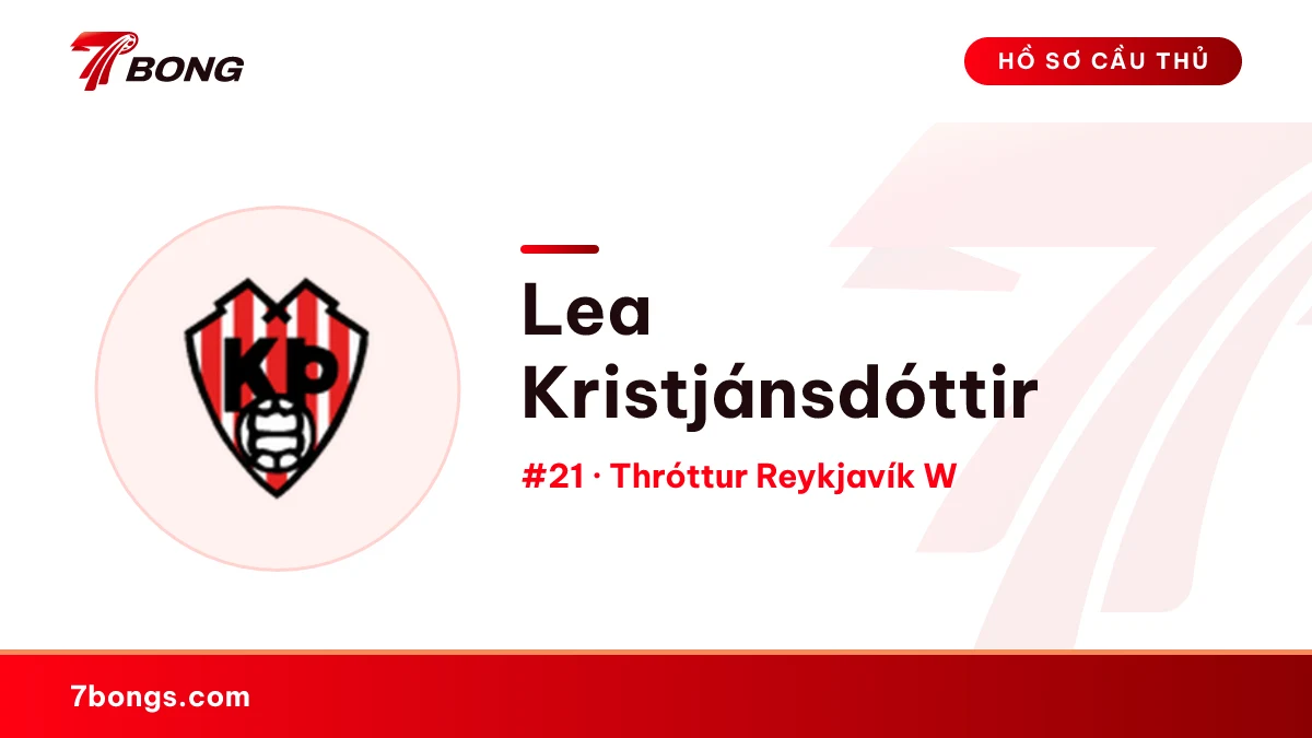 Lea Kristjánsdóttir — Thróttur Reykjavík W