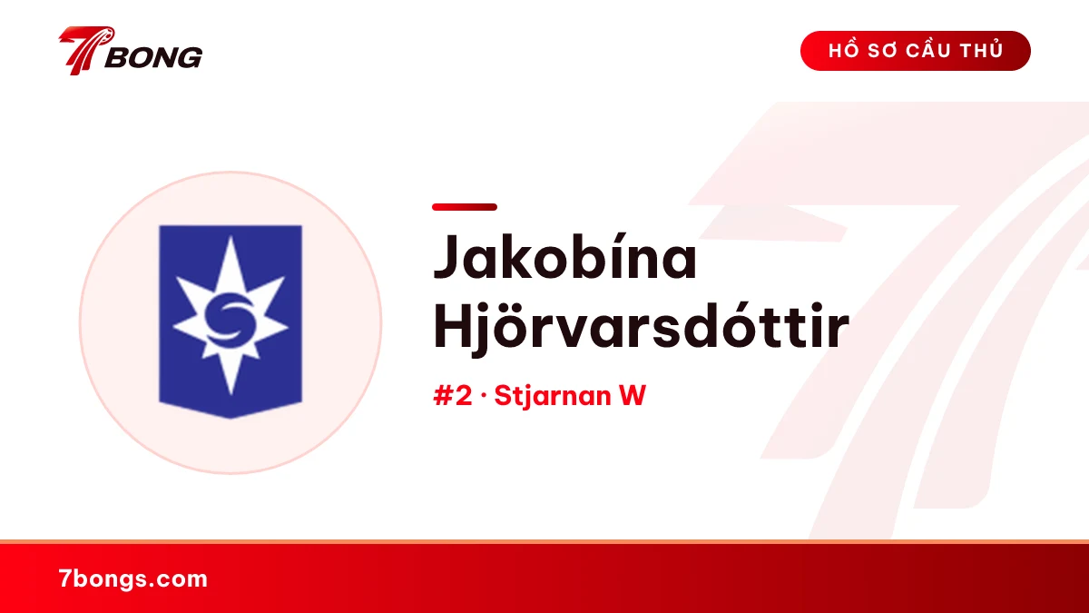 Jakobína Hjörvarsdóttir — Stjarnan W