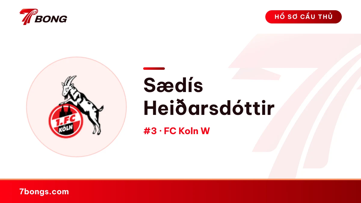 Sædís Heiðarsdóttir — FC Koln W