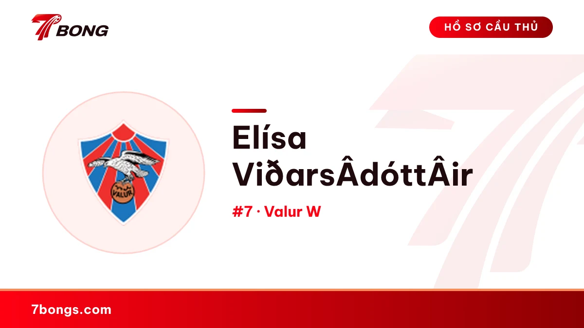 Elísa ViðarsÂ­dóttÂ­ir — Valur W