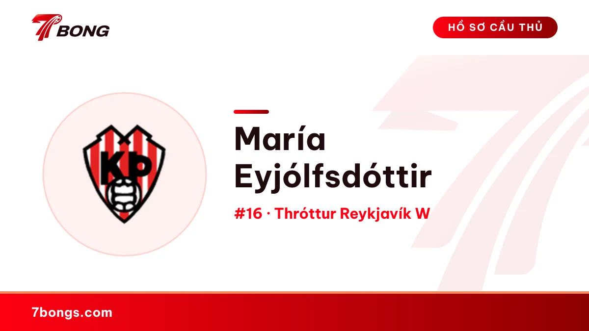 María Eyjólfsdóttir — Thróttur Reykjavík W