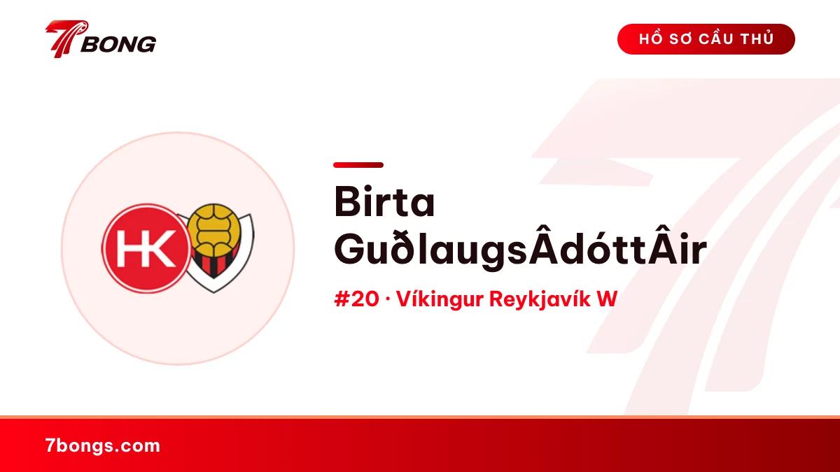 Birta GuðlaugsÂ­dóttÂ­ir — Víkingur Reykjavík W