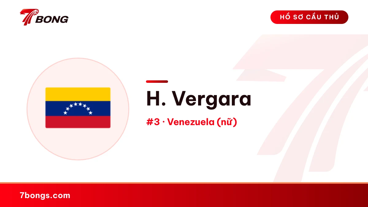 H. Vergara — Venezuela (nữ)