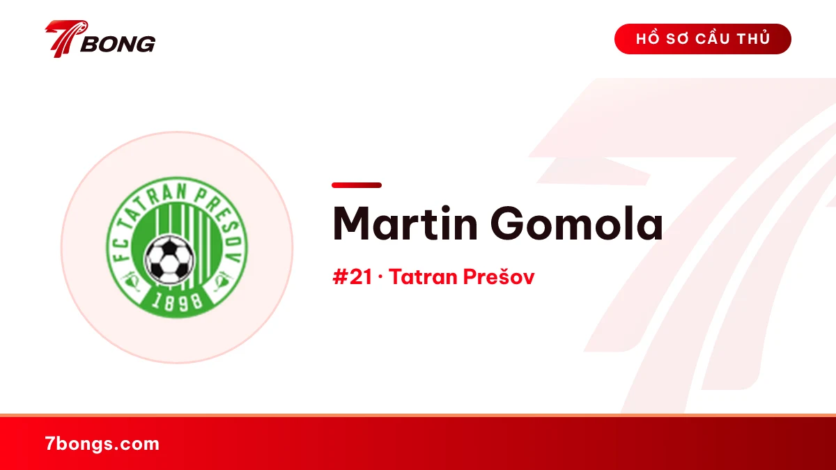 Martin Gomola — Tatran Prešov
