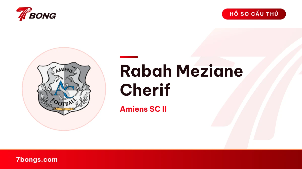 Rabah Meziane Cherif — Amiens SC II