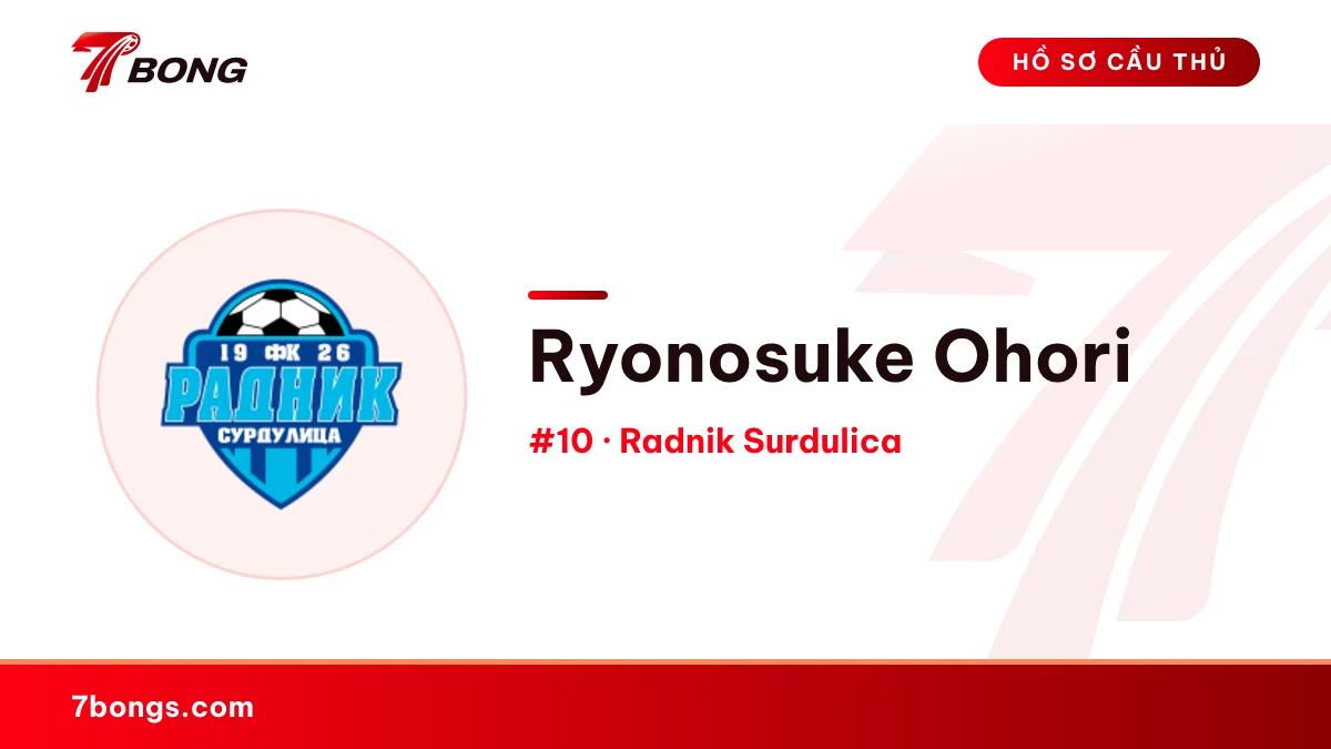 Ryonosuke Ohori — Radnik Surdulica