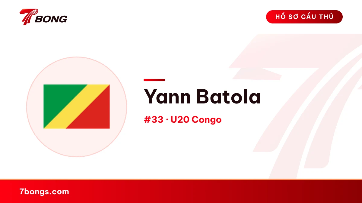 Yann Batola — U20 Congo