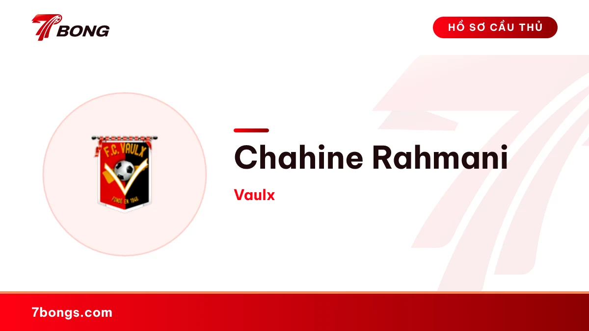 Chahine Rahmani — Vaulx