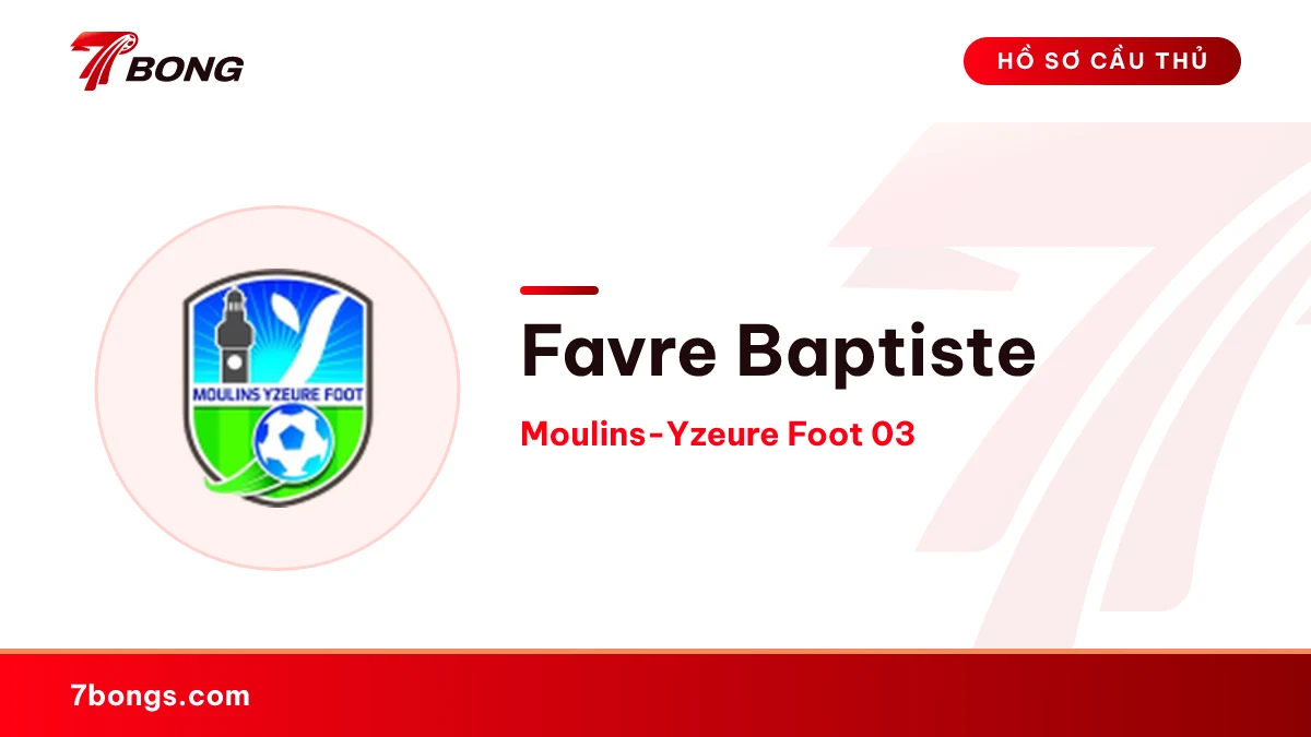 Favre Baptiste — Moulins-Yzeure Foot 03