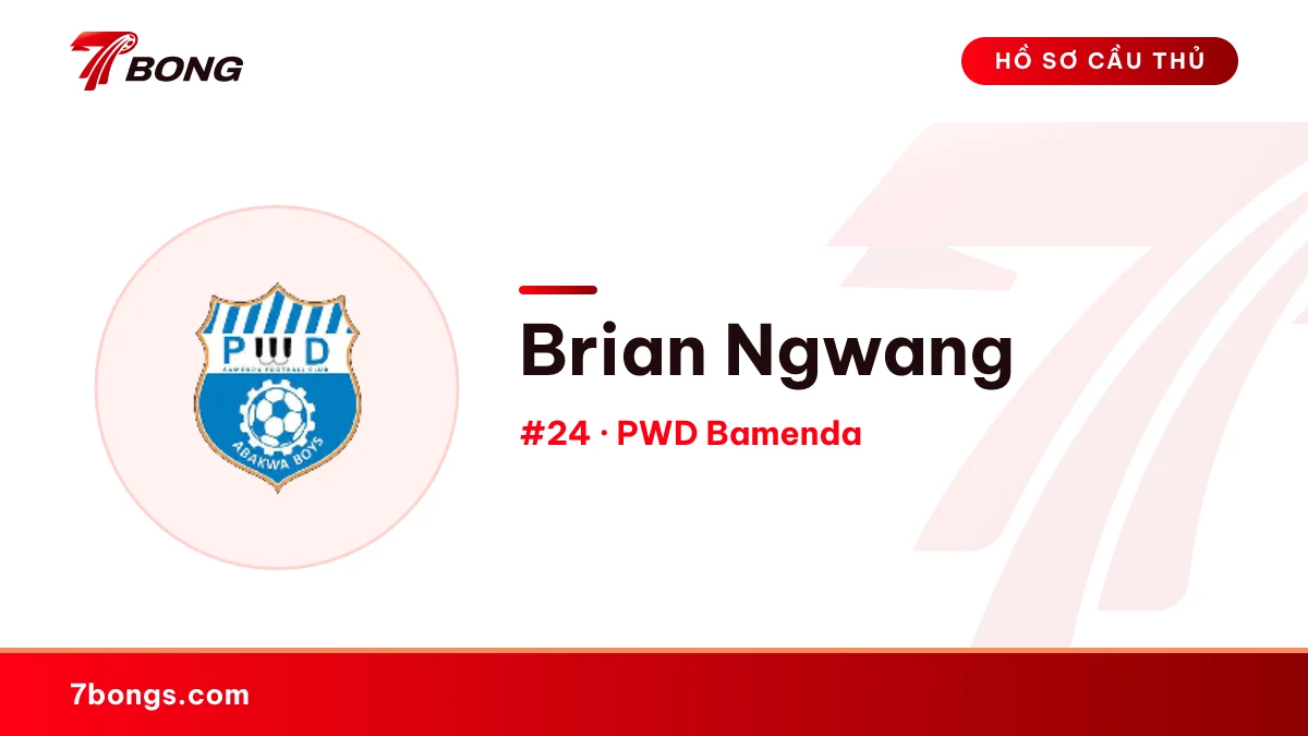 Brian Ngwang — PWD Bamenda