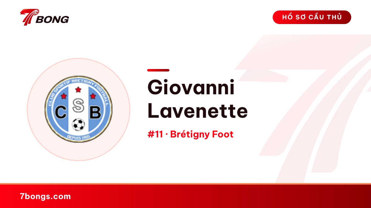 Giovanni Lavenette — Brétigny Foot