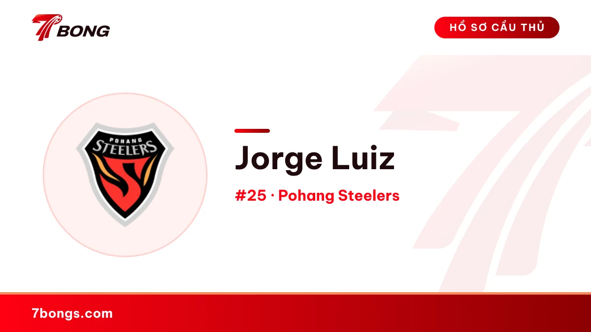 Jorge Luiz — Pohang Steelers