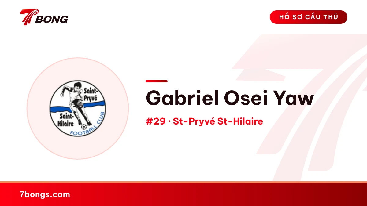Gabriel Osei Yaw — St-Pryvé St-Hilaire