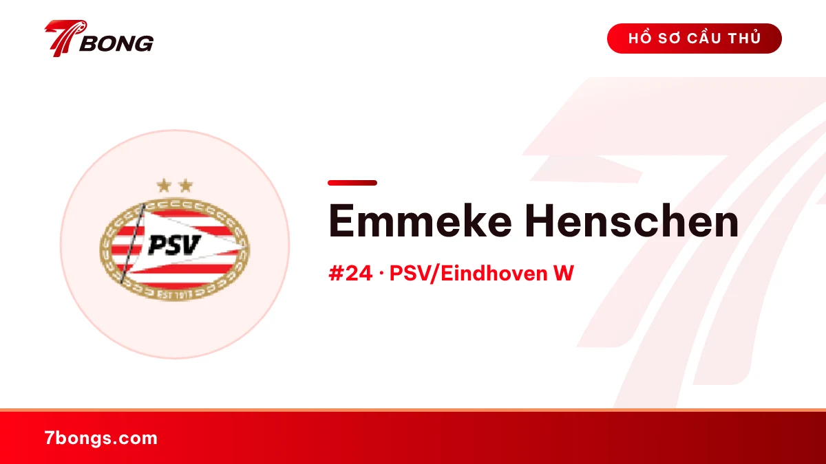 Emmeke Henschen — PSV/Eindhoven W