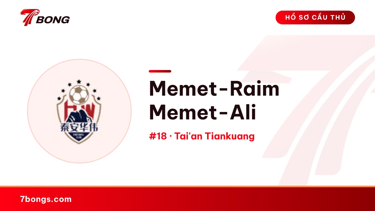 Memet-Raim Memet-Ali — Tai'an Tiankuang