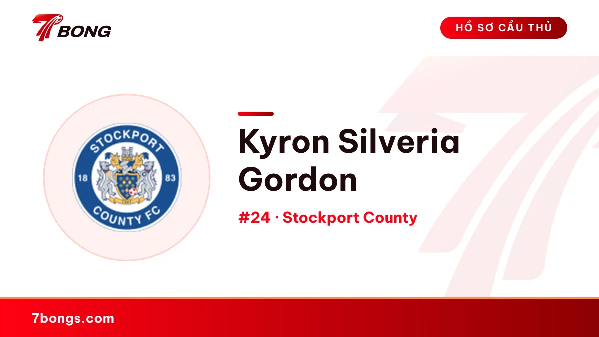 Kyron Silveria Gordon — Stockport County