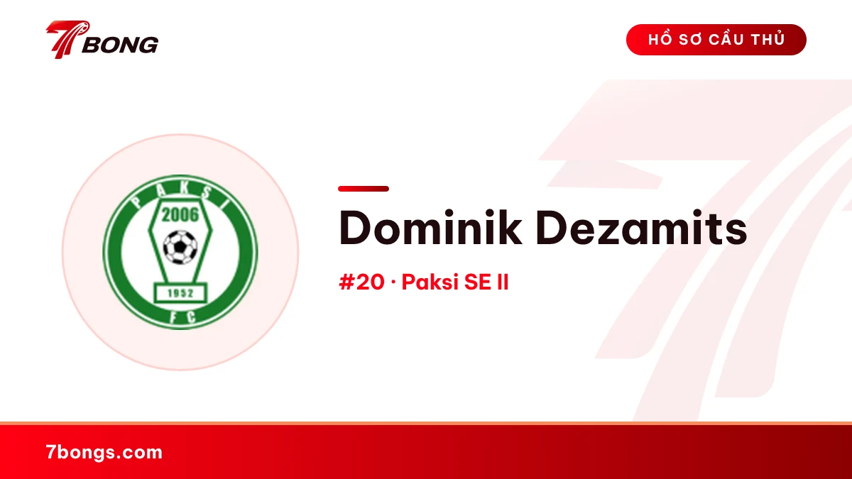Dominik Dezamits — Paksi SE II