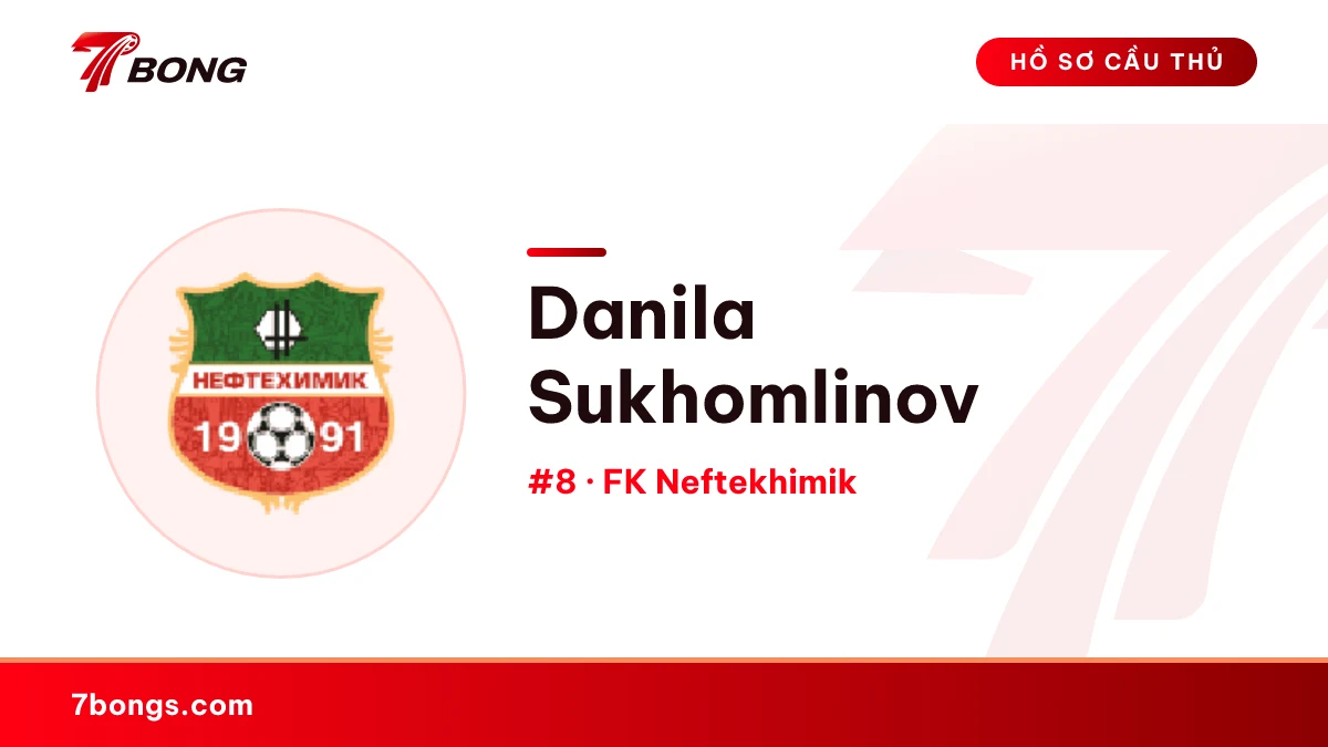 Danila Sukhomlinov — FK Neftekhimik