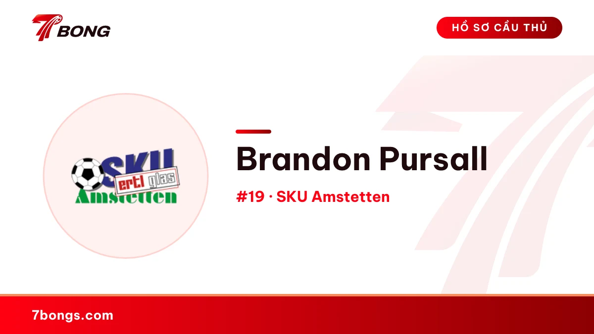 Brandon Pursall — SKU Amstetten