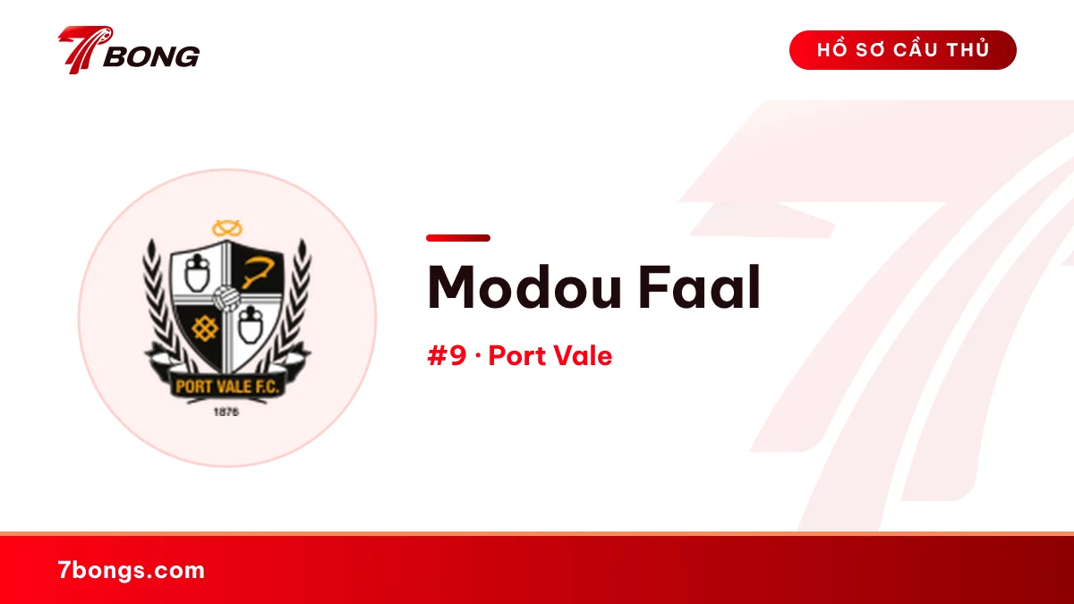 Modou Faal — Port Vale