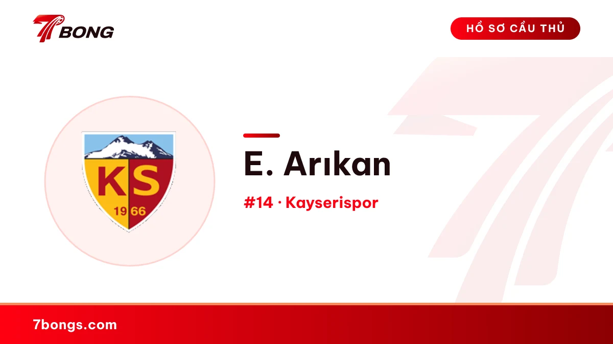 E. Arıkan — Kayserispor