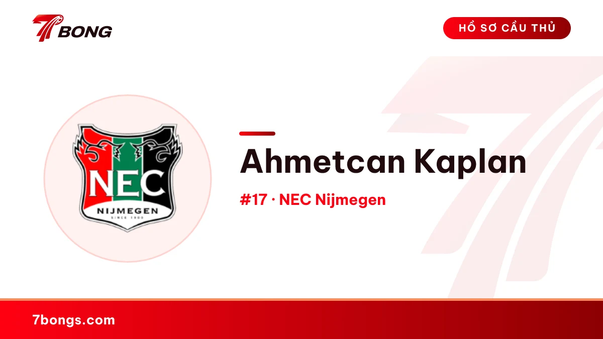 Ahmetcan Kaplan — NEC Nijmegen