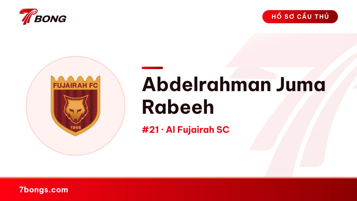 Abdelrahman Juma Rabeeh — Al Fujairah SC
