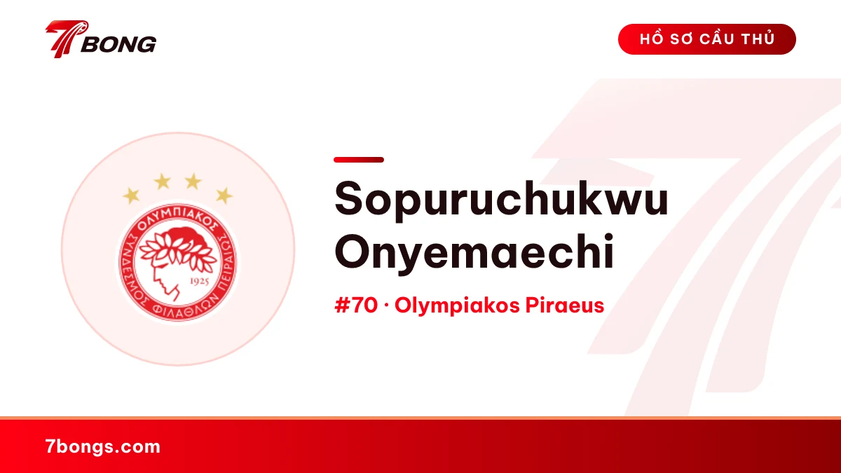 Sopuruchukwu Onyemaechi — Olympiakos Piraeus
