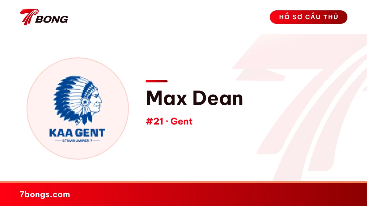 Max Dean — Gent