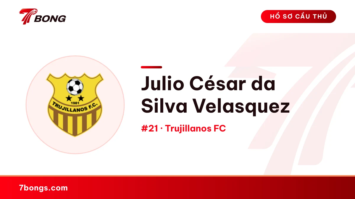 Julio César da Silva Velasquez — Trujillanos FC