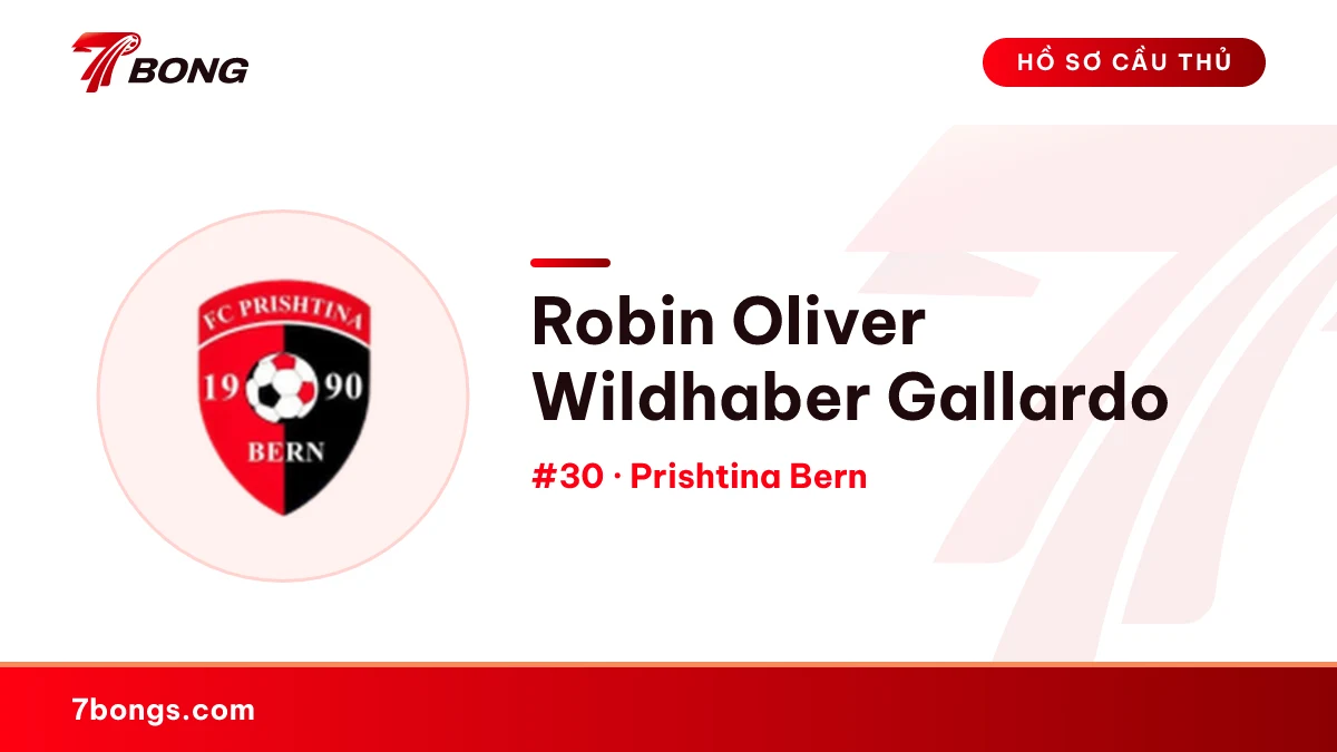 Robin Oliver Wildhaber Gallardo — Prishtina Bern