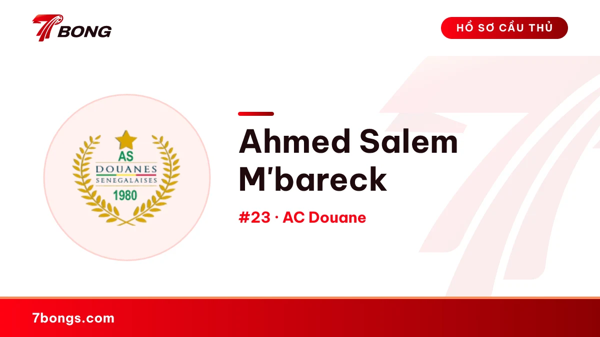 Ahmed Salem M'bareck — AC Douane