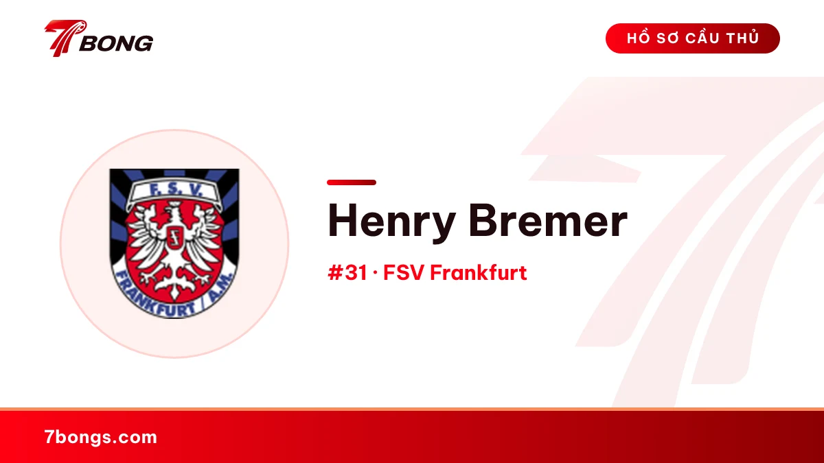 Henry Bremer — FSV Frankfurt