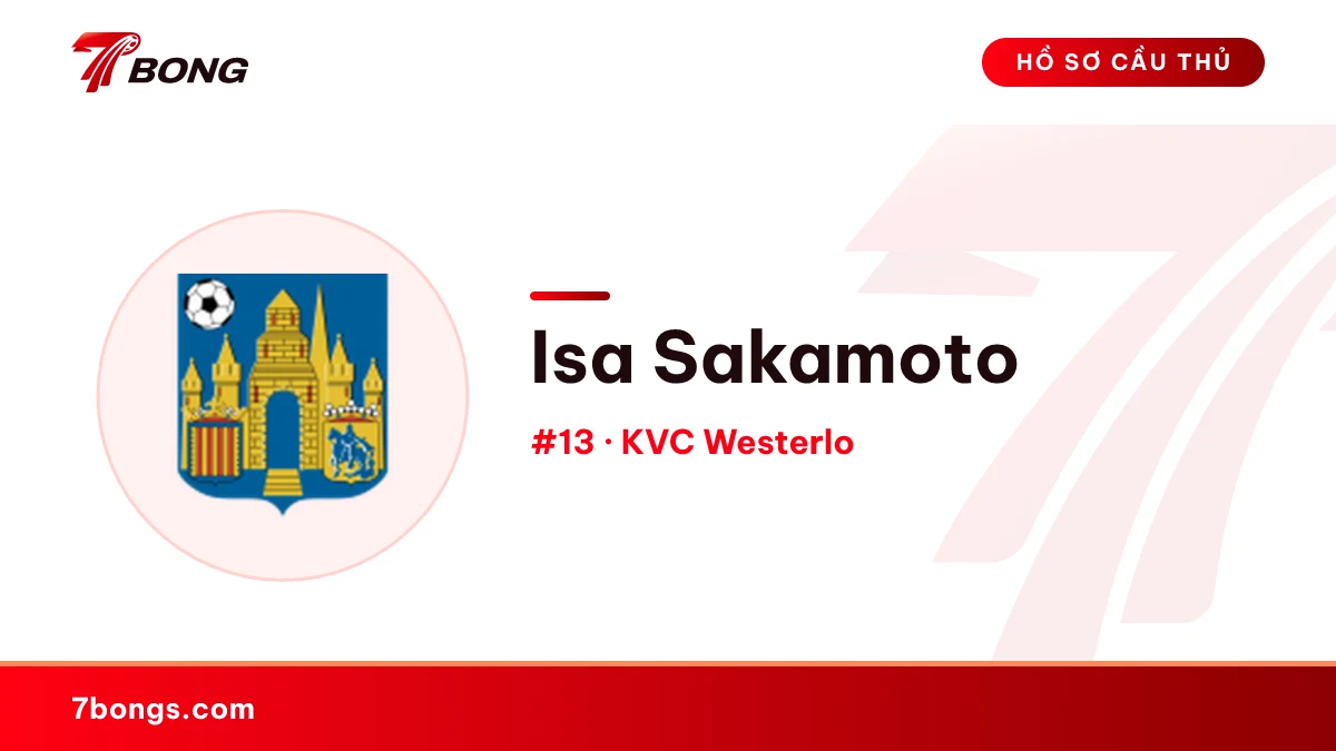 Isa Sakamoto — KVC Westerlo