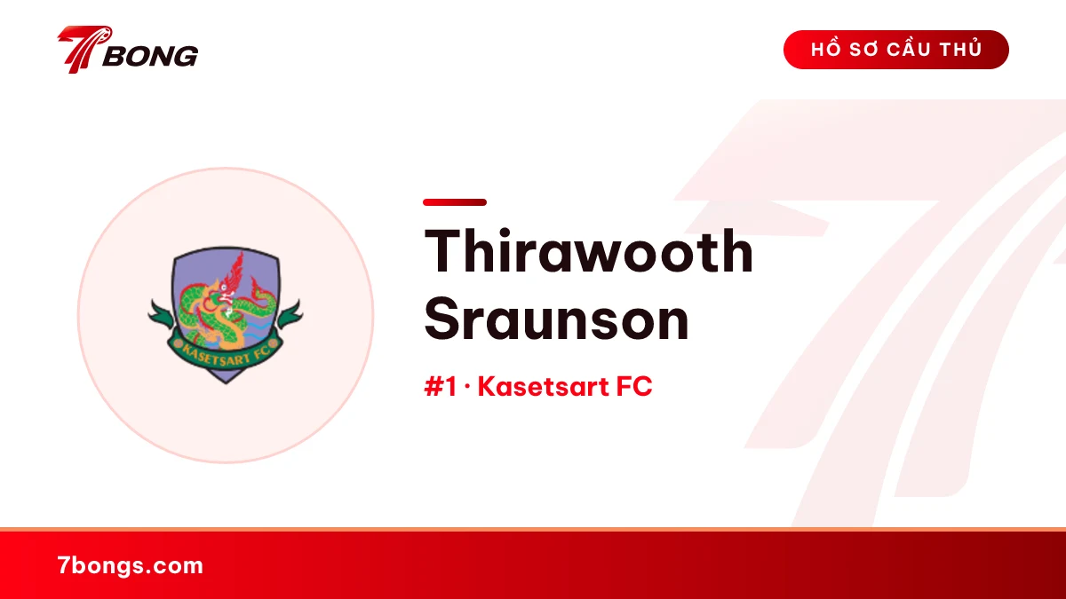 Thirawooth Sraunson — Kasetsart FC
