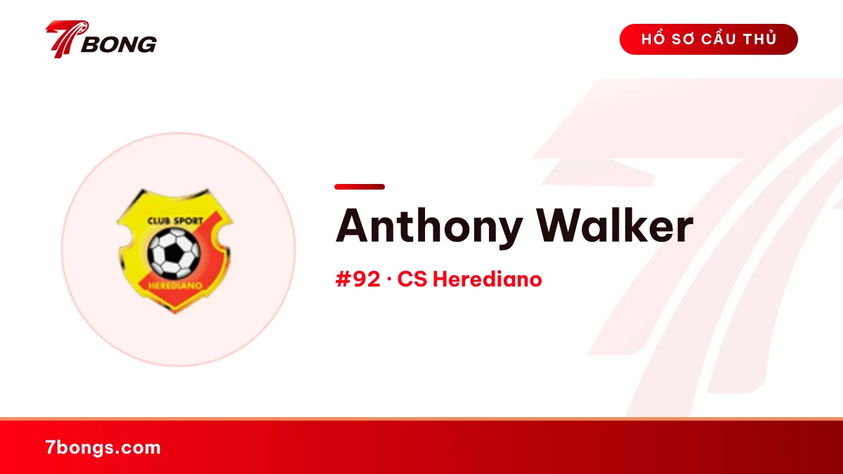 Anthony Walker — CS Herediano