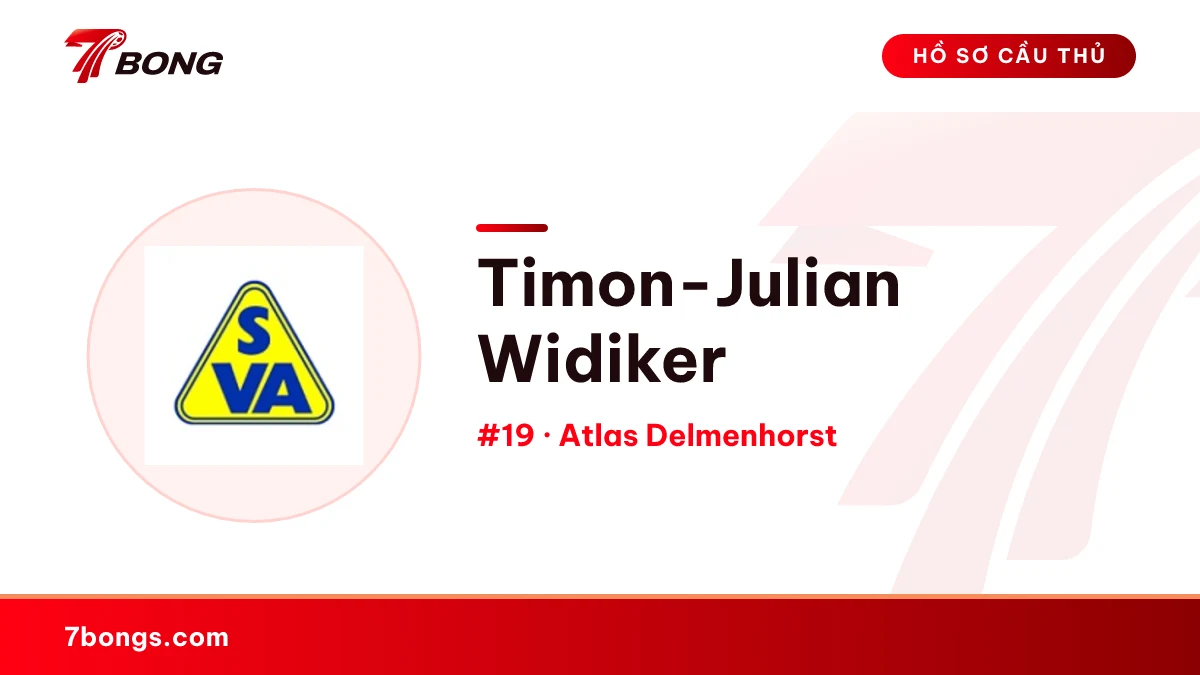 Timon-Julian Widiker — Atlas Delmenhorst