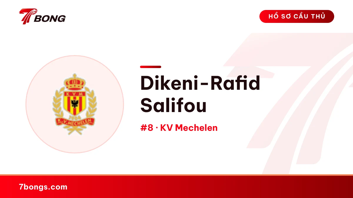 Dikeni-Rafid Salifou — KV Mechelen