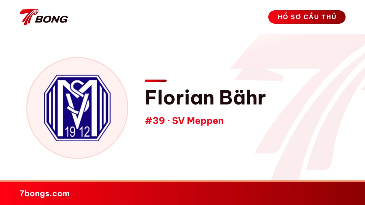 Florian Bähr — SV Meppen